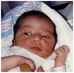 David as a Newborn