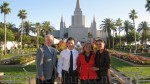 David Archuleta and family at the Oakland, CA, LDS  Temple