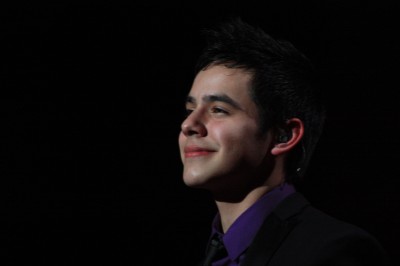 David Archuleta performing at MGM Grand Foxwood, 17 Dec 2009