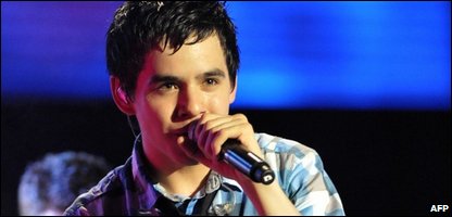 David Archuleta in concert