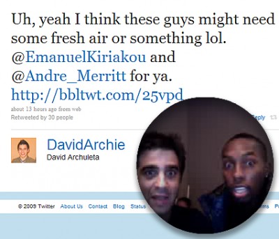 Bubble Tweets from about David Archuleta