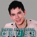 David Archuleta single, "Crush" cover art