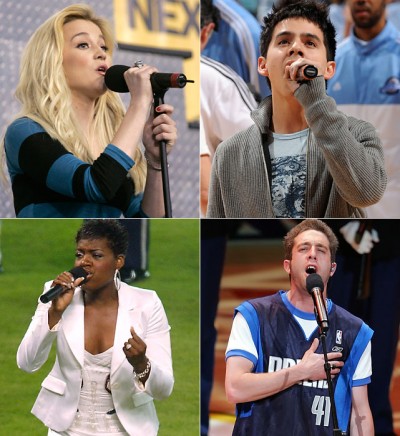 four singers