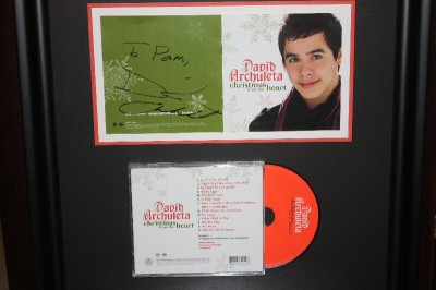 David Archuleta Autograph on Christmas CD