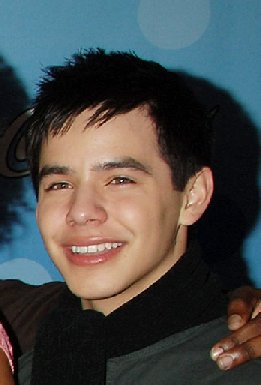 Close up of David Archuleta