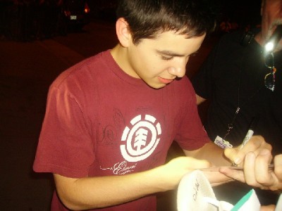 David Archuleta autograph signing 