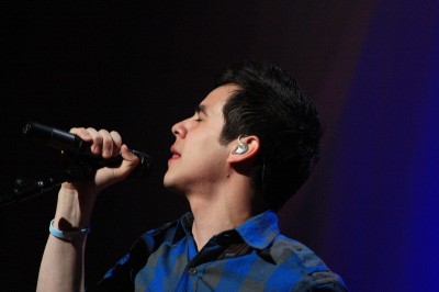 David Archuleta at Utah Christmas concert, 2009