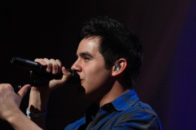 David Archuleta at Utah Christmas concert, 2009