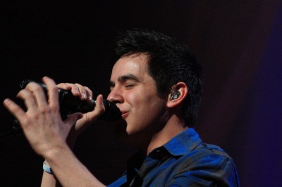 David Archuleta at Utah Christmas concert, 2009