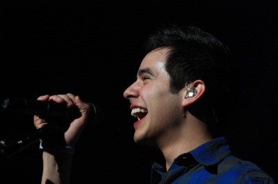 David Archuleta at Utah Christmas concert, 2009