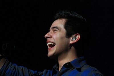 David Archuleta at Utah Christmas concert, 2009