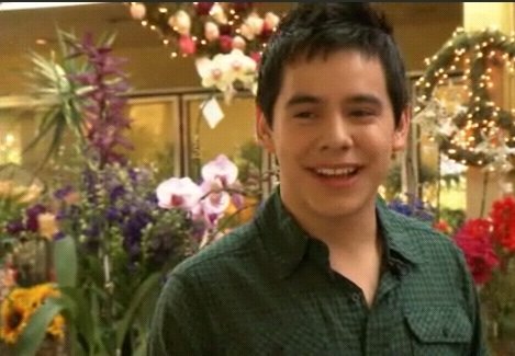 David Archuleta Crush video in LA flower shop