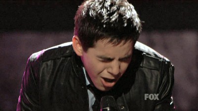 David Archuleta sings "And So It Goes" on American Idol, May 13, 2008