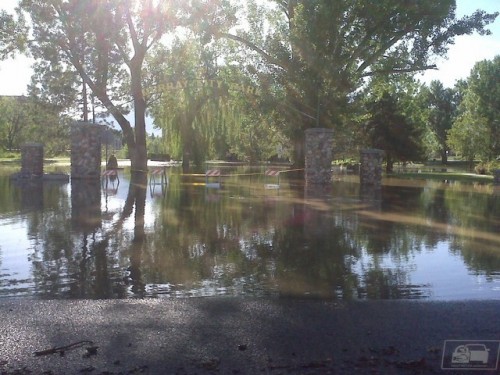 Murray Park flood, 7 June 2010