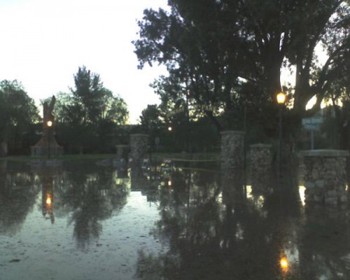 Murray Park flood, 7 June 2010