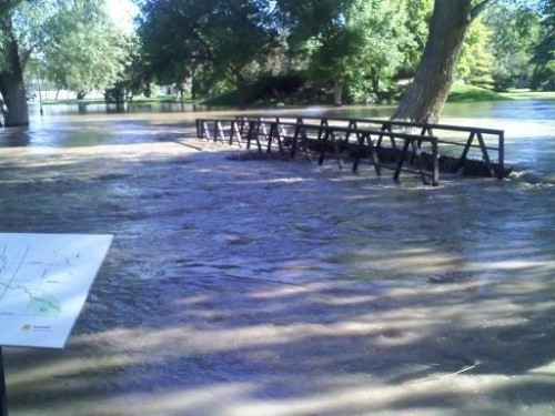 Murray Park flood, 7 June 2010