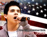 David Archuleta sings The Star Spangled Banner, AI Homecoming, Salt Lake City, May 2008