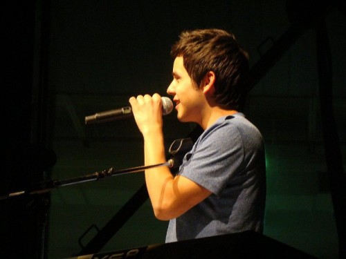 David Archuleta, Delta Fair and Music Festival, Memphis. 12 Sept 2010. Photo: Becca