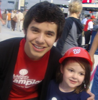 David Archuleta with Childrens Miracle Network, Washington D.C. October 2010