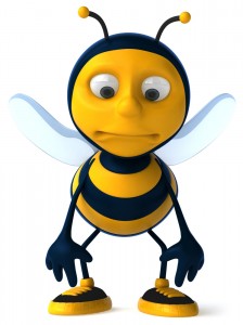 Huggleless Cartoon Honeybee. Kikki of Archuleta FanScene