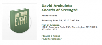 Barnes and Noble book signing