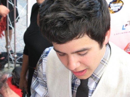 David Archuleta, close-up, Tejano Music Awards, 11 July 2010