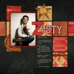 Z as in Zesty Archuleta, artwork by Bianca